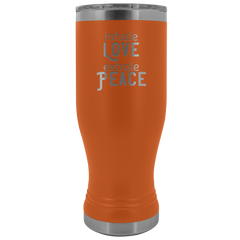Inhale Love Exhale Peace Boho 20 oz Tumbler