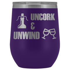 Uncork and Unwind Wine Tumbler
