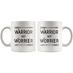 Warrior not Worrier Coffee Mug