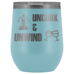 Uncork and Unwind Wine Tumbler
