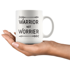 Warrior not Worrier Coffee Mug