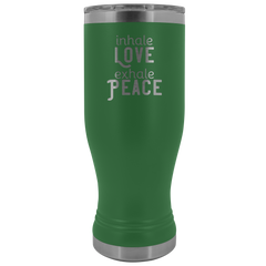 Inhale Love Exhale Peace Boho 20 oz Tumbler