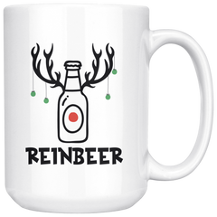 Reinbeer Christmas Coffee Mug 15 oz