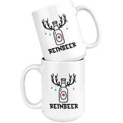 Reinbeer Christmas Coffee Mug 15 oz