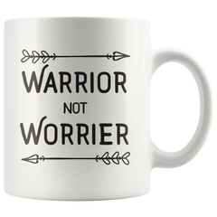 Warrior not Worrier Coffee Mug
