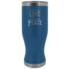Inhale Love Exhale Peace Boho 20 oz Tumbler