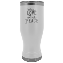Inhale Love Exhale Peace Boho 20 oz Tumbler