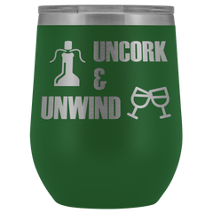 Uncork and Unwind Wine Tumbler