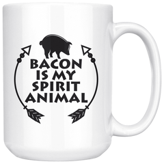 Bacon is my Spirit Animal Coffee Mug 15 oz