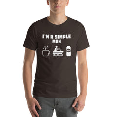 I'm a Simple Man Boating Short-Sleeve Unisex T-Shirt
