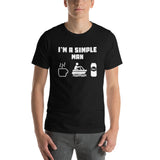 I'm a Simple Man Boating Short-Sleeve Unisex T-Shirt