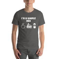 I'm a Simple Man Boating Short-Sleeve Unisex T-Shirt