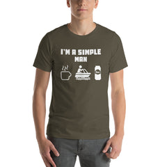 I'm a Simple Man Boating Short-Sleeve Unisex T-Shirt