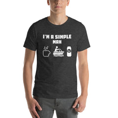 I'm a Simple Man Boating Short-Sleeve Unisex T-Shirt