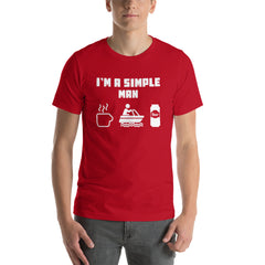 I'm a Simple Man Boating Short-Sleeve Unisex T-Shirt
