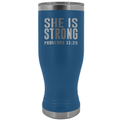 She is Strong Tumbler Boho 20 oz