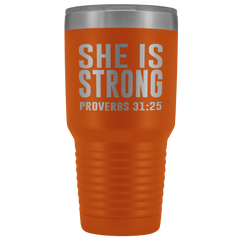 She is Strong Tumbler 30 oz