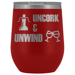 Uncork and Unwind Wine Tumbler