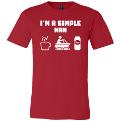 I'm a Simple Man Boating T-Shirt