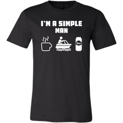 I'm a Simple Man Boating T-Shirt