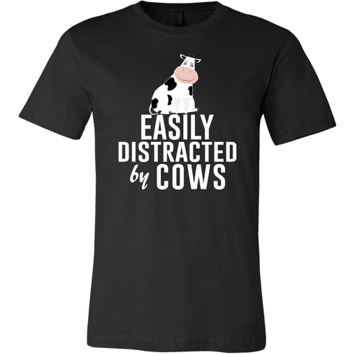 Easily Distracted by Cows T-Shirt