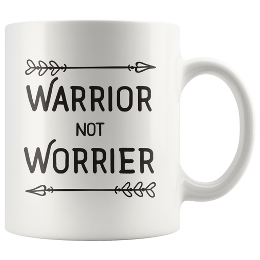 Warrior not Worrier Coffee Mug