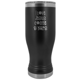 I Love Jesus Coffee and Naps Tumbler 20oz Boho