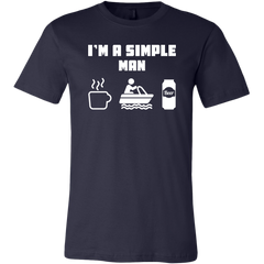 I'm a Simple Man Boating T-Shirt