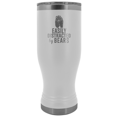Easily Distracted by Bears Tumbler Boho 20oz