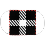 Lumberjack Pattern Face Mask Cover