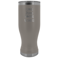 I Love Jesus Coffee and Naps Tumbler 20oz Boho