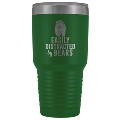 Easily Distracted by Bears Tumbler 30oz
