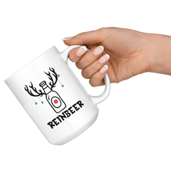 Reinbeer Christmas Coffee Mug 15 oz