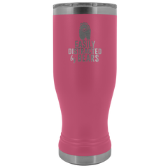 Easily Distracted by Bears Tumbler Boho 20oz