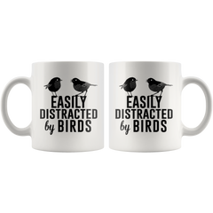 Easily Distracted by Birds Coffee Mug