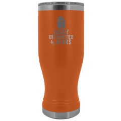 Easily Distracted by Bears Tumbler Boho 20oz
